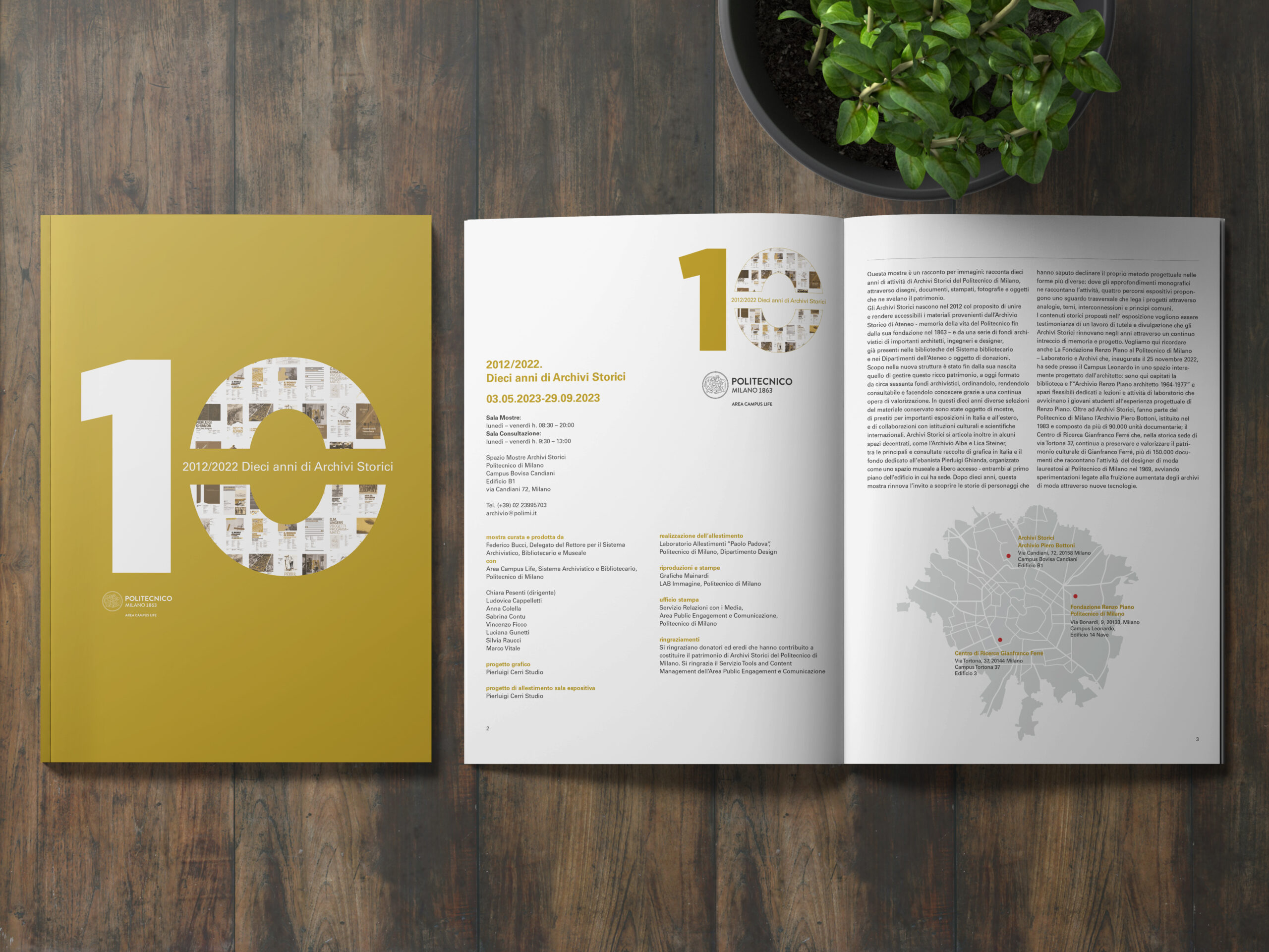 Creazione brochure per Politecnico di Milano